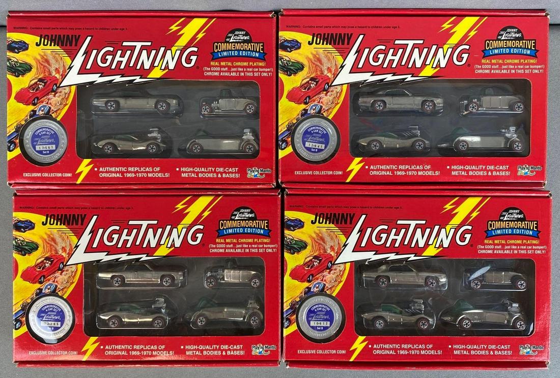 Group of 4 Johnny Lightning Commemorative Die-Cast Vehicles (1 of 4)