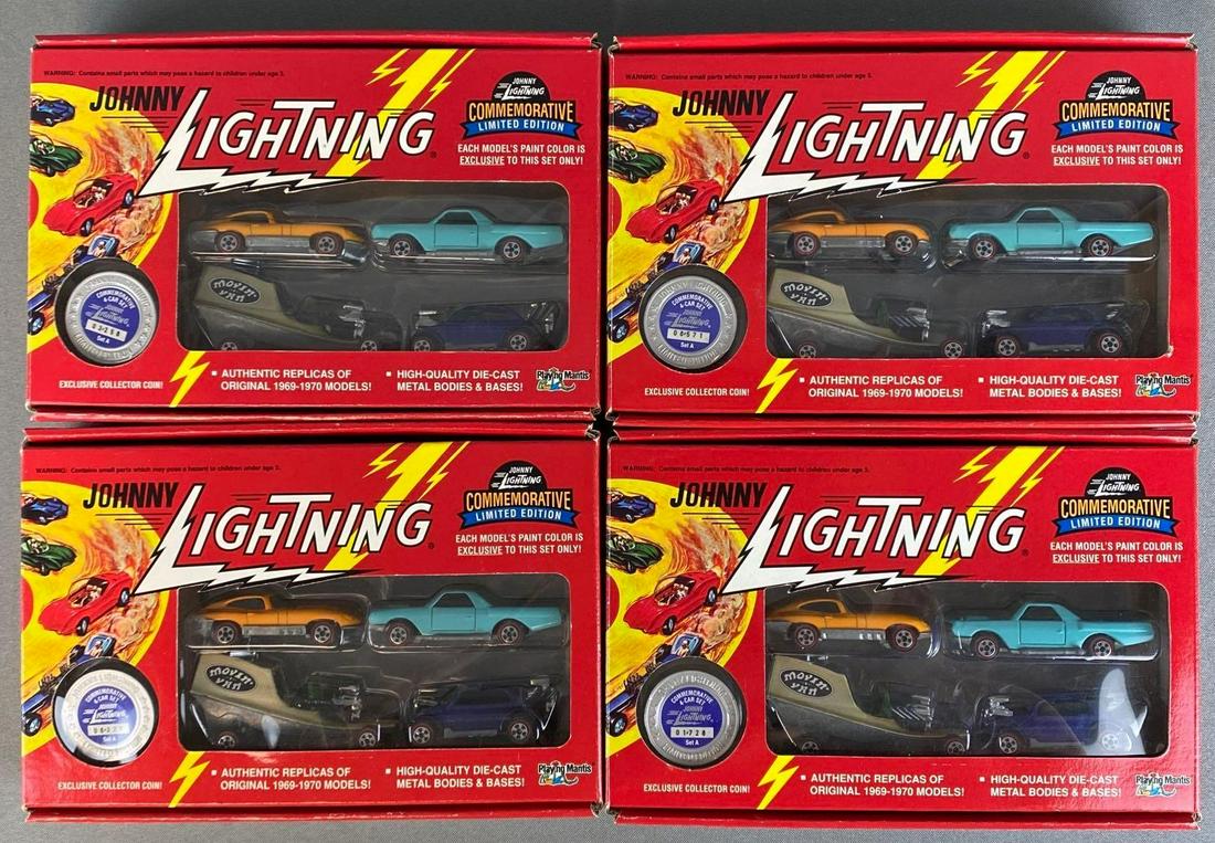 Group of 4 Johnny Lightning Commemorative Die-Cast Vehicles (1 of 4)