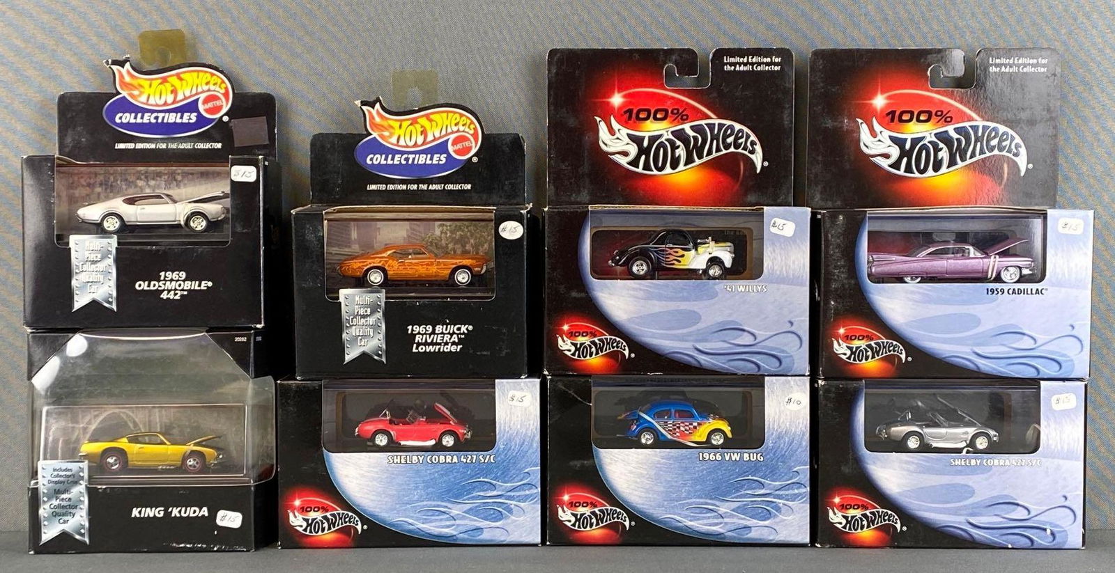Group of 8 Hot Wheels Die-Cast Vehicles (1 of 5)