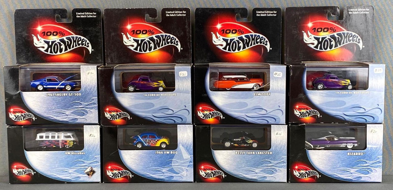 Group of 8 100% Hot Wheels Die-Cast Vehicles (1 of 6)