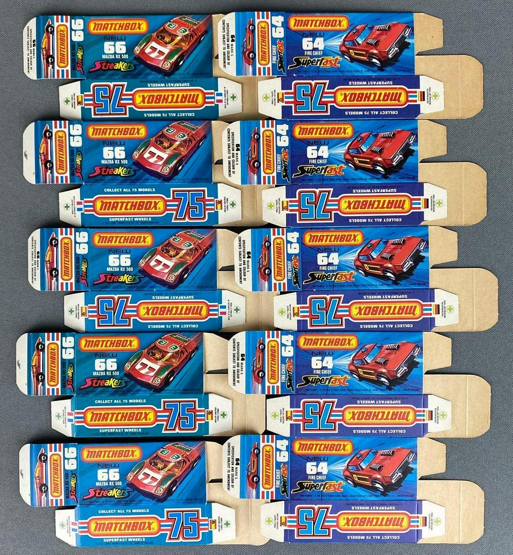 Group of 10 Matchbox Series J Type Boxes (1 of 5)