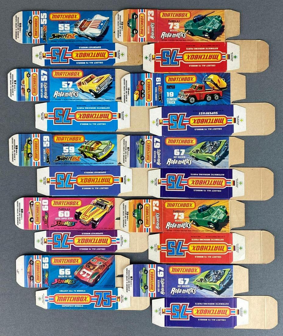 Group of 10 Matchbox Series J Type Boxes (1 of 7)