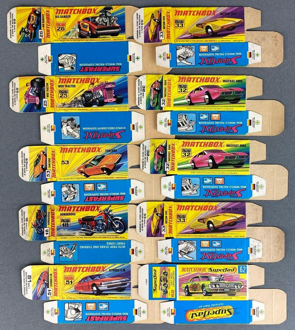 Group of 10 Matchbox Series I Type Boxes (1 of 7)
