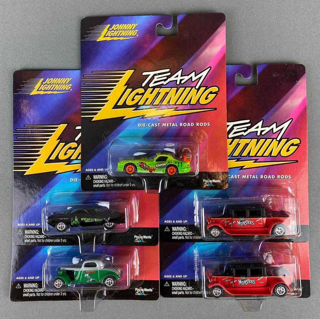 Group of 5 Johnny Lightning Die Cast Vehicles (1 of 3)