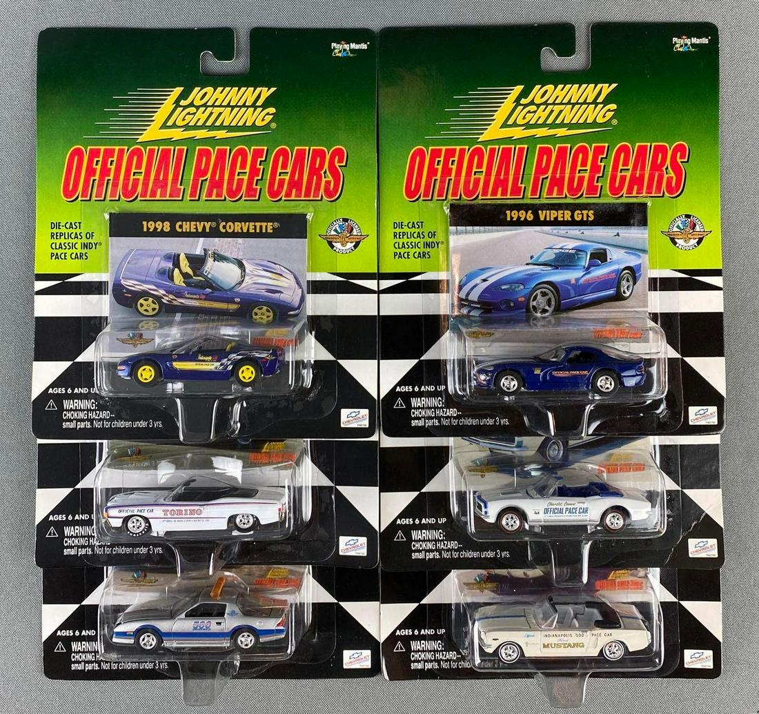 Group of 6 Johnny Lightning Die Cast Vehicles (1 of 3)