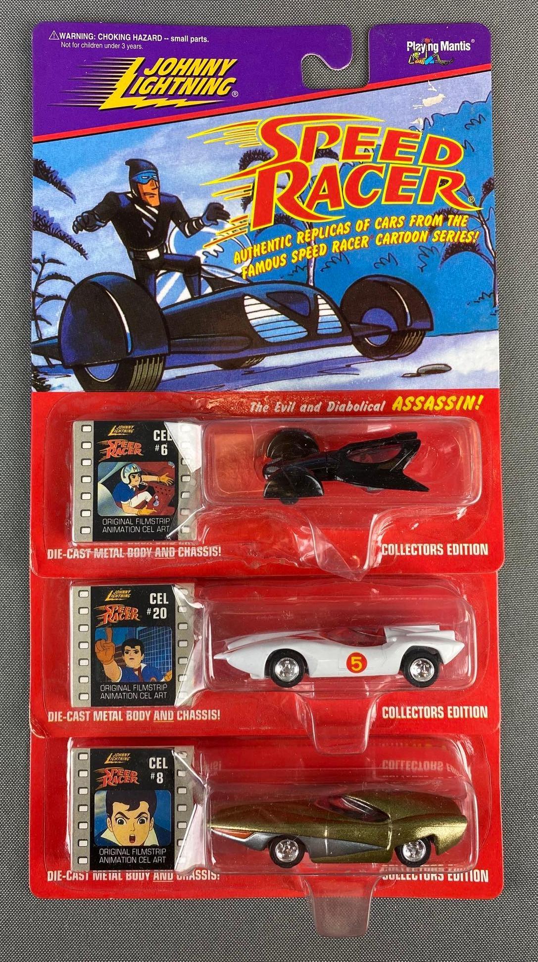 Group of 3 Johnny Lightning Speed Racer Die Cast Vehicle (1 of 4)