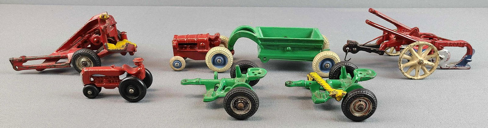 Group of 5 Cast Iron Farm Equipment Toys (1 of 5)