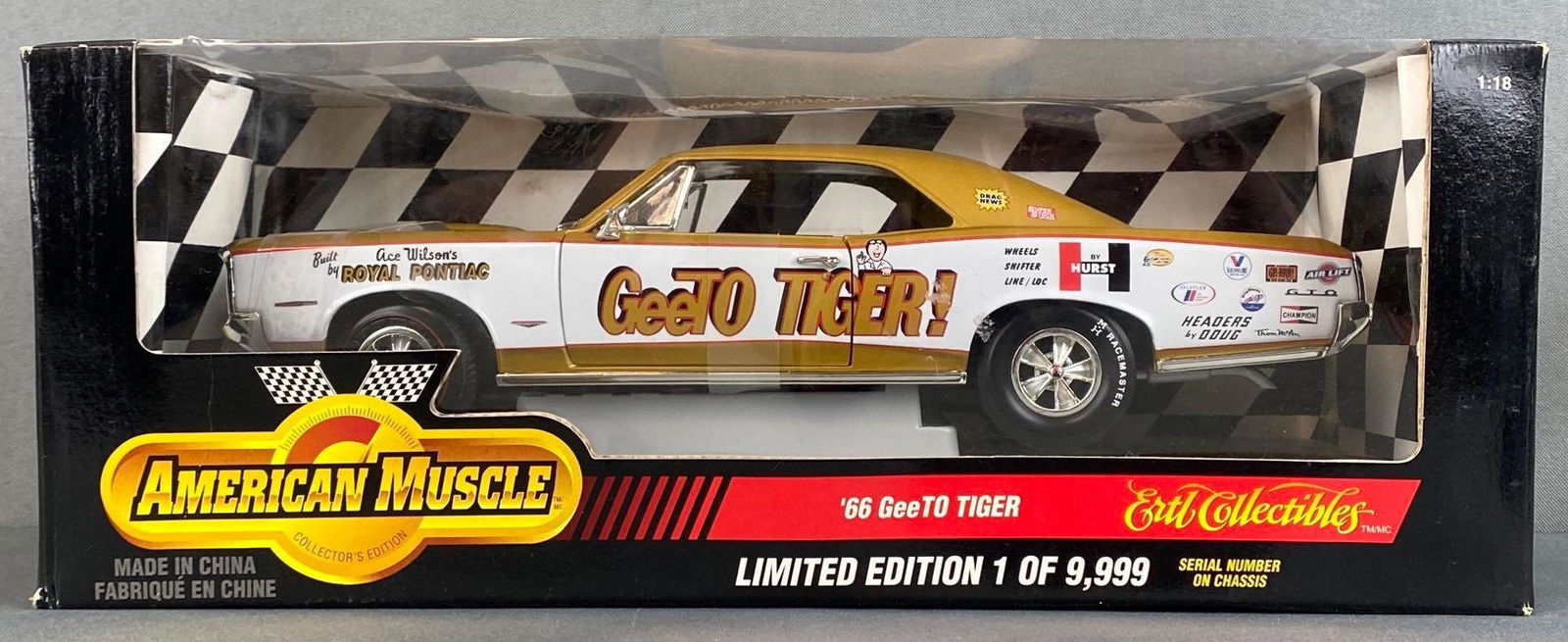 ERTL 1966 GeeTO Tiger Die-Cast Vehicle (1 of 6)
