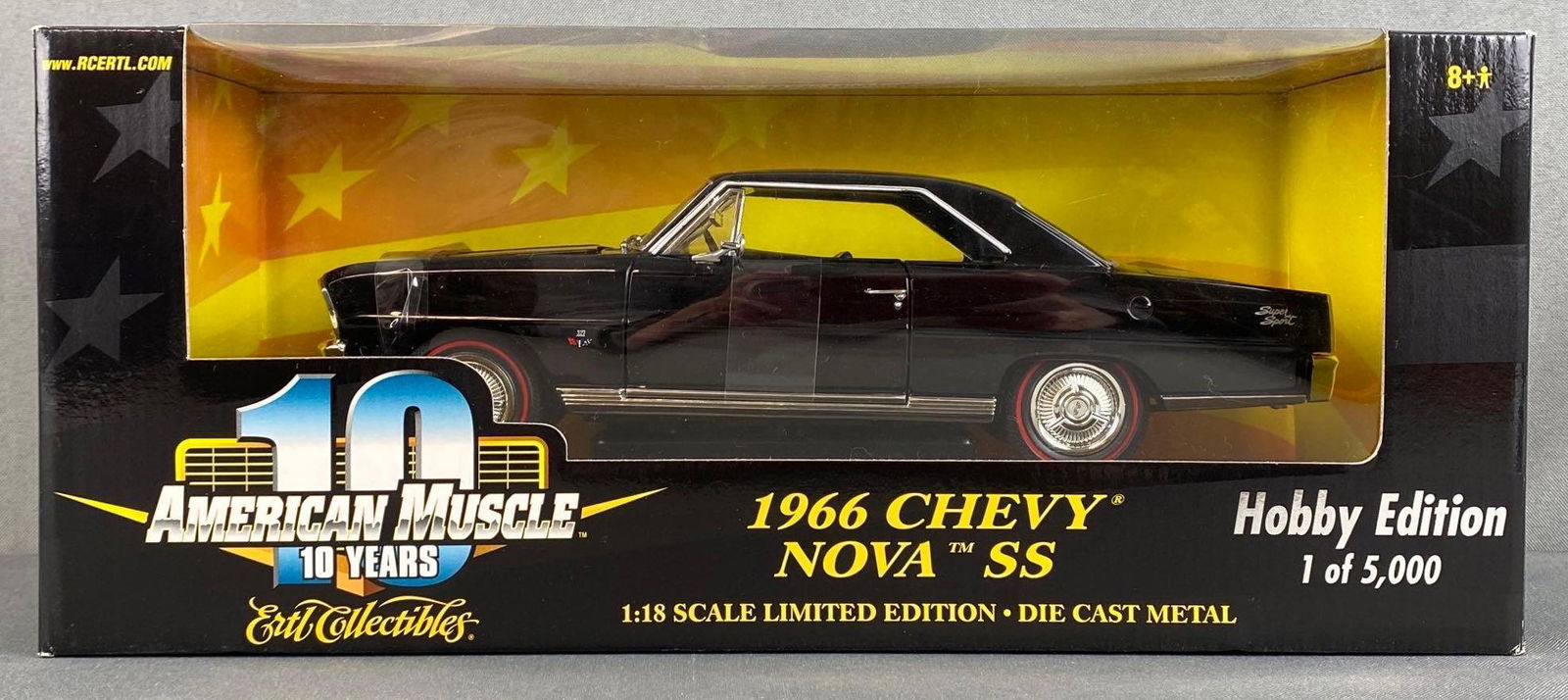 1/18 American Muscle 1966 Chevy Nova Pro Stock