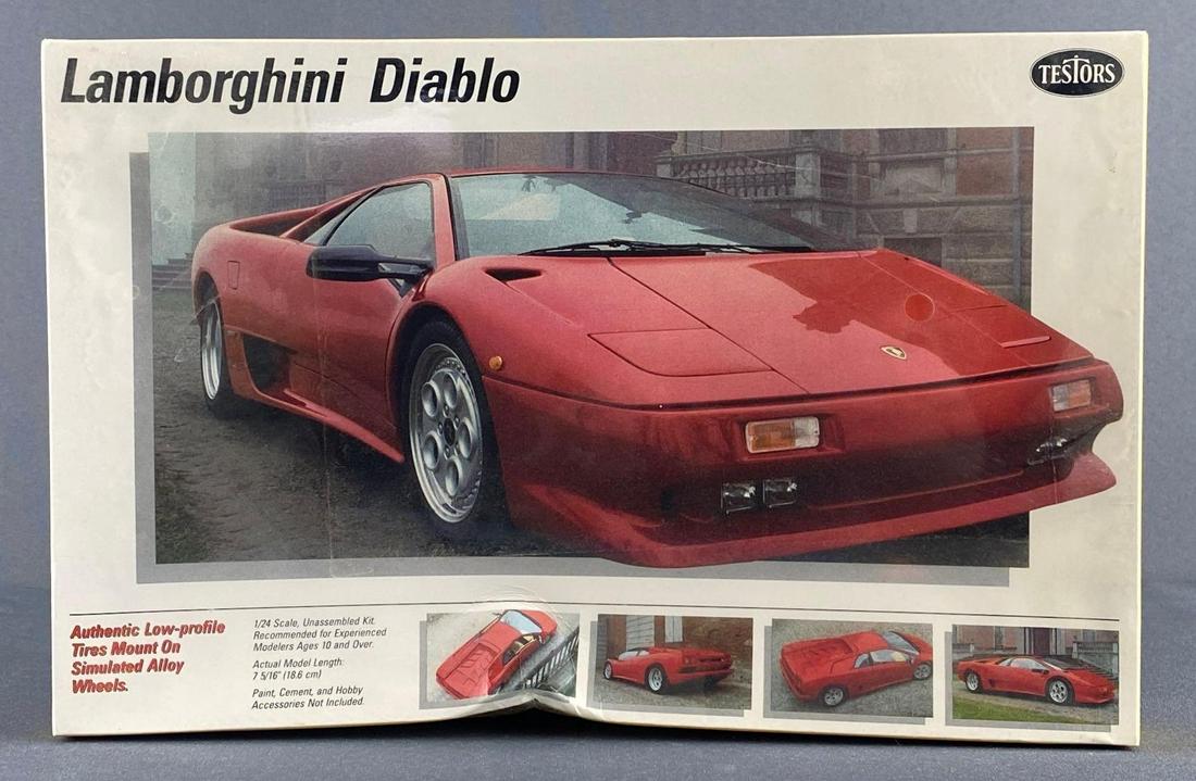 Testors Lamborghini Diablo Model Kit (1 of 4)