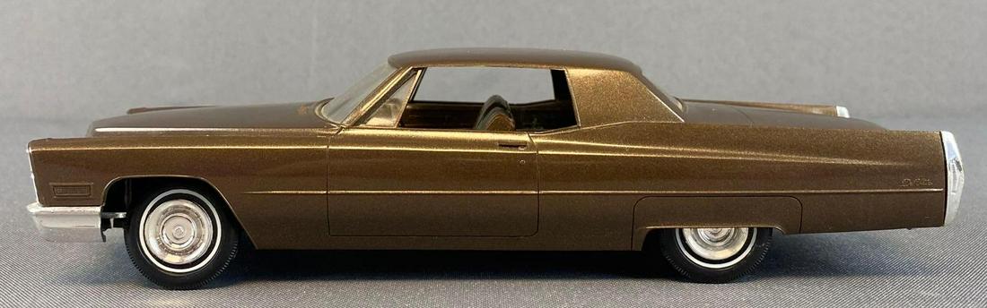 Johan 1968 Cadillac De Ville Dealership Promo Car: 2 1/2 x 9 inches. Friction does work.