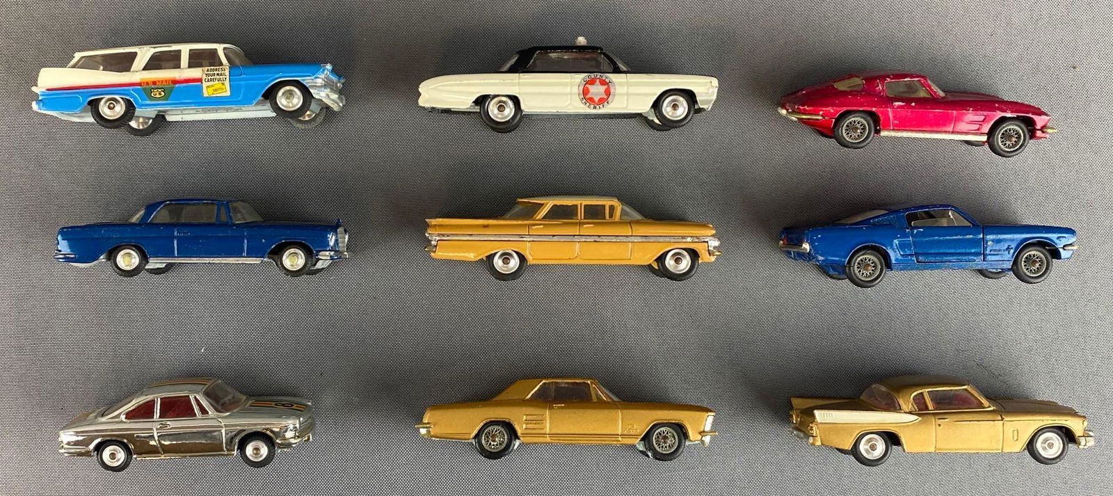Group of 9 Corgi Toys Die-Cast Vehicles (1 of 5)