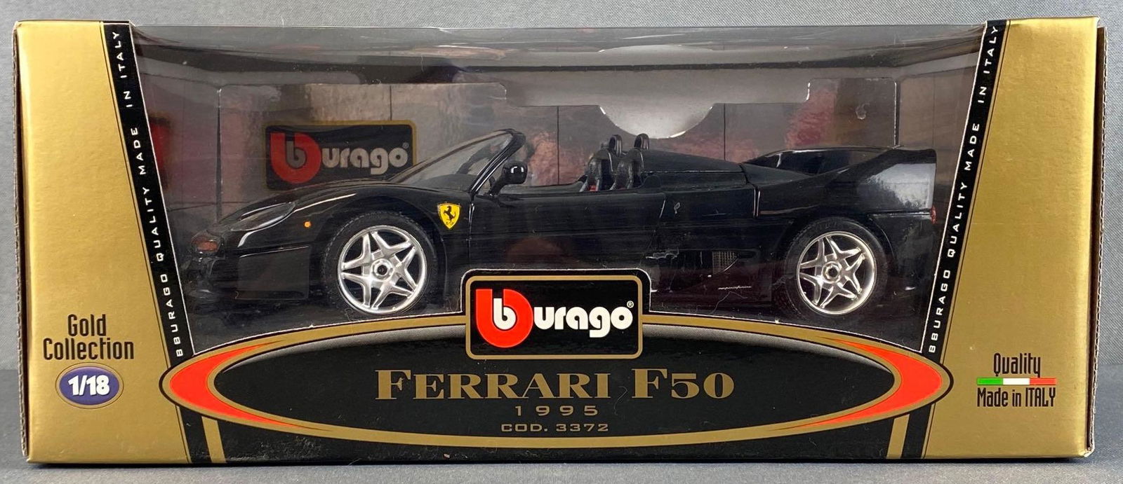 Bburago Gold Collection 1987 Ferrari F40 Die Cast Vehicle
