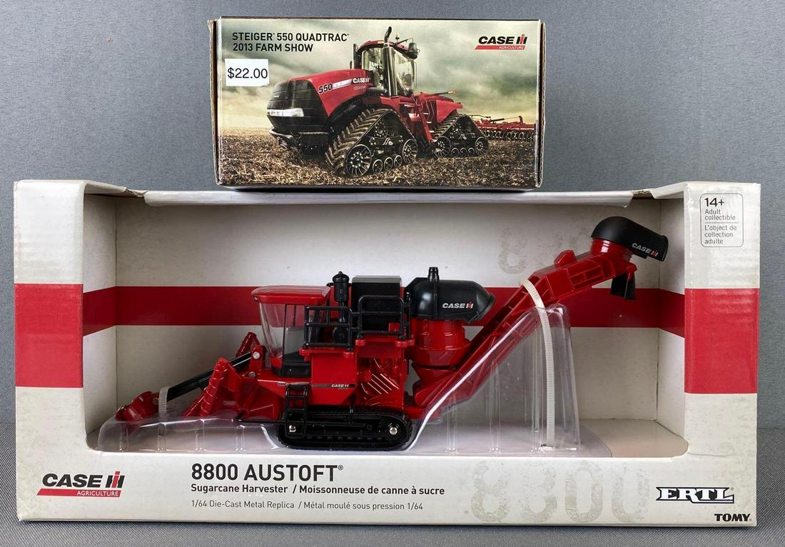2 ERTL Die Cast Case Tractors (1 of 5)