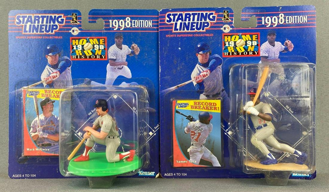 2 Kenner Starting Lineup Home Run History Figures (1 of 4)