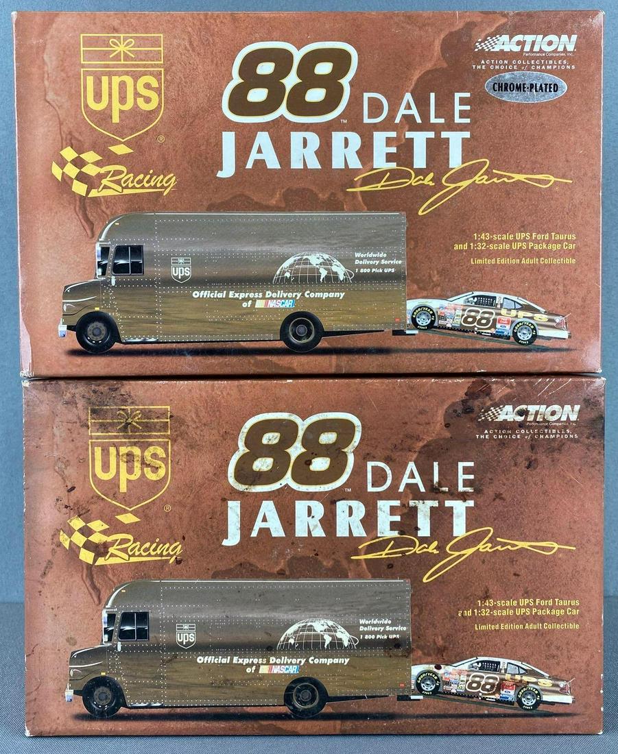 2 Action Die Cast NASCAR UPS Dale Jarrett Racing Sets (1 of 4)