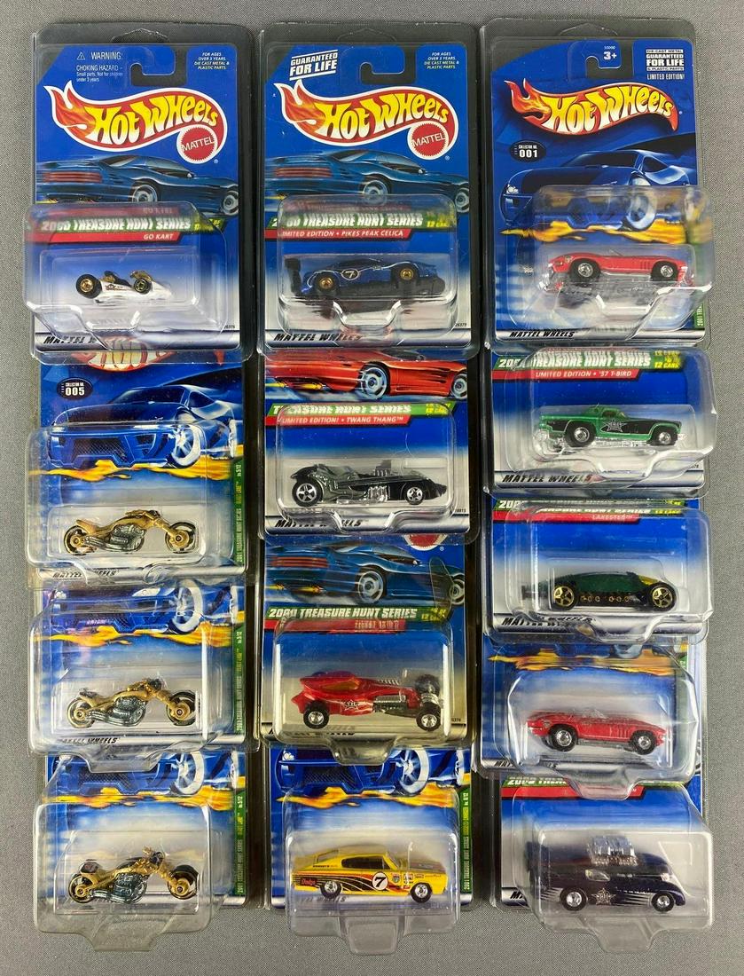 Group of Mattel Hot Wheels Treasure Hunt Series Die Cast Vehicles (1 of 3)