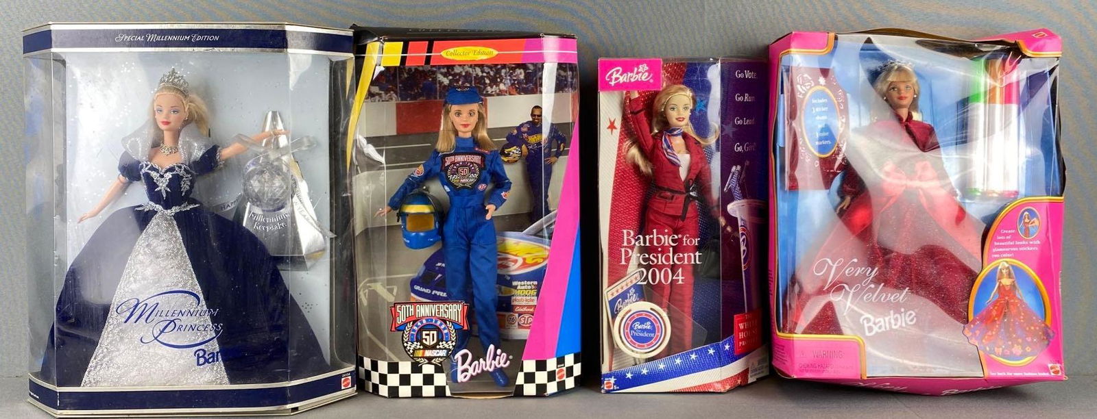 Group of 4 Mattel Barbie Fashion Dolls (1 of 6)