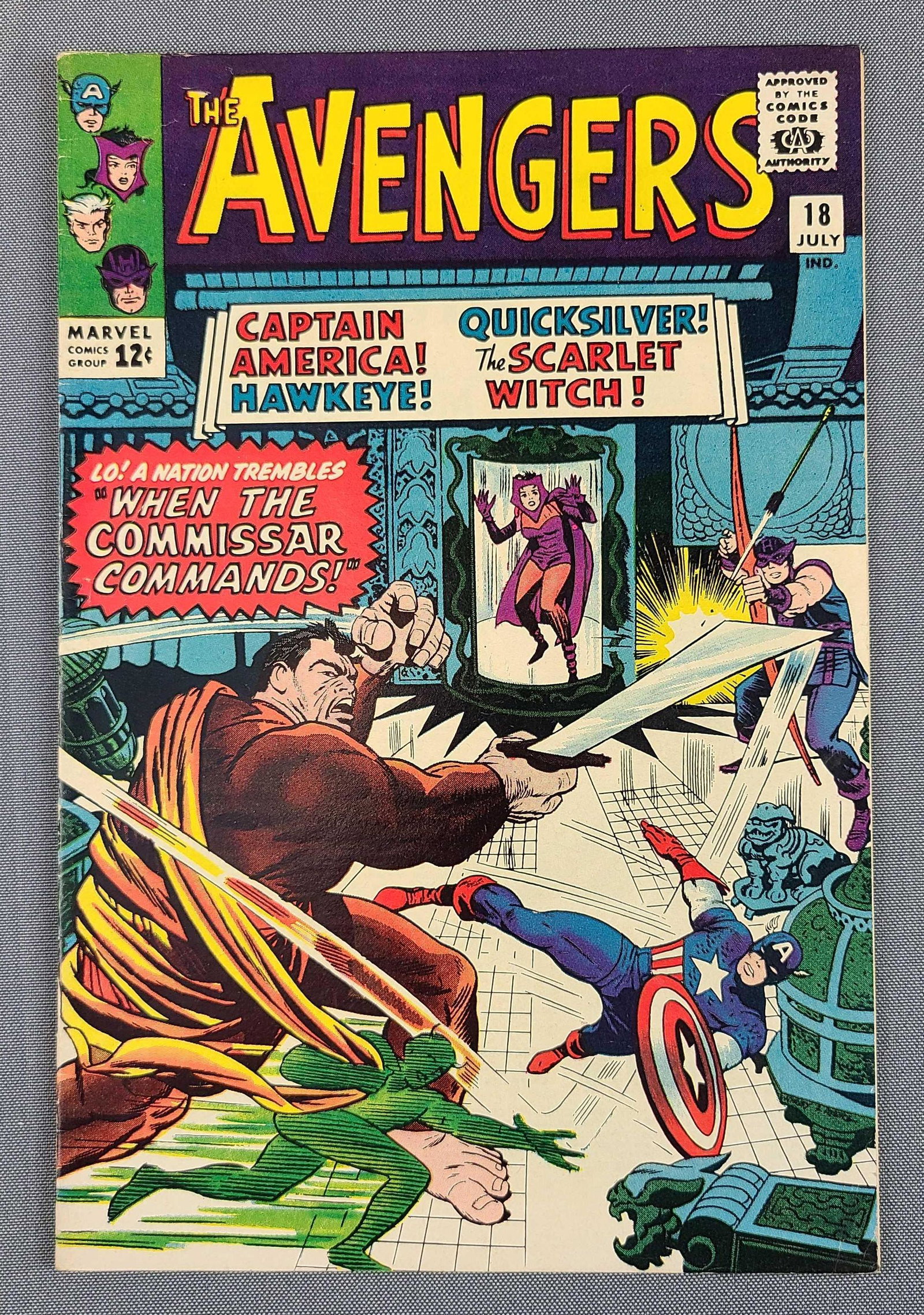 Marvel Comics The Avengers No. 18 (1 of 8)