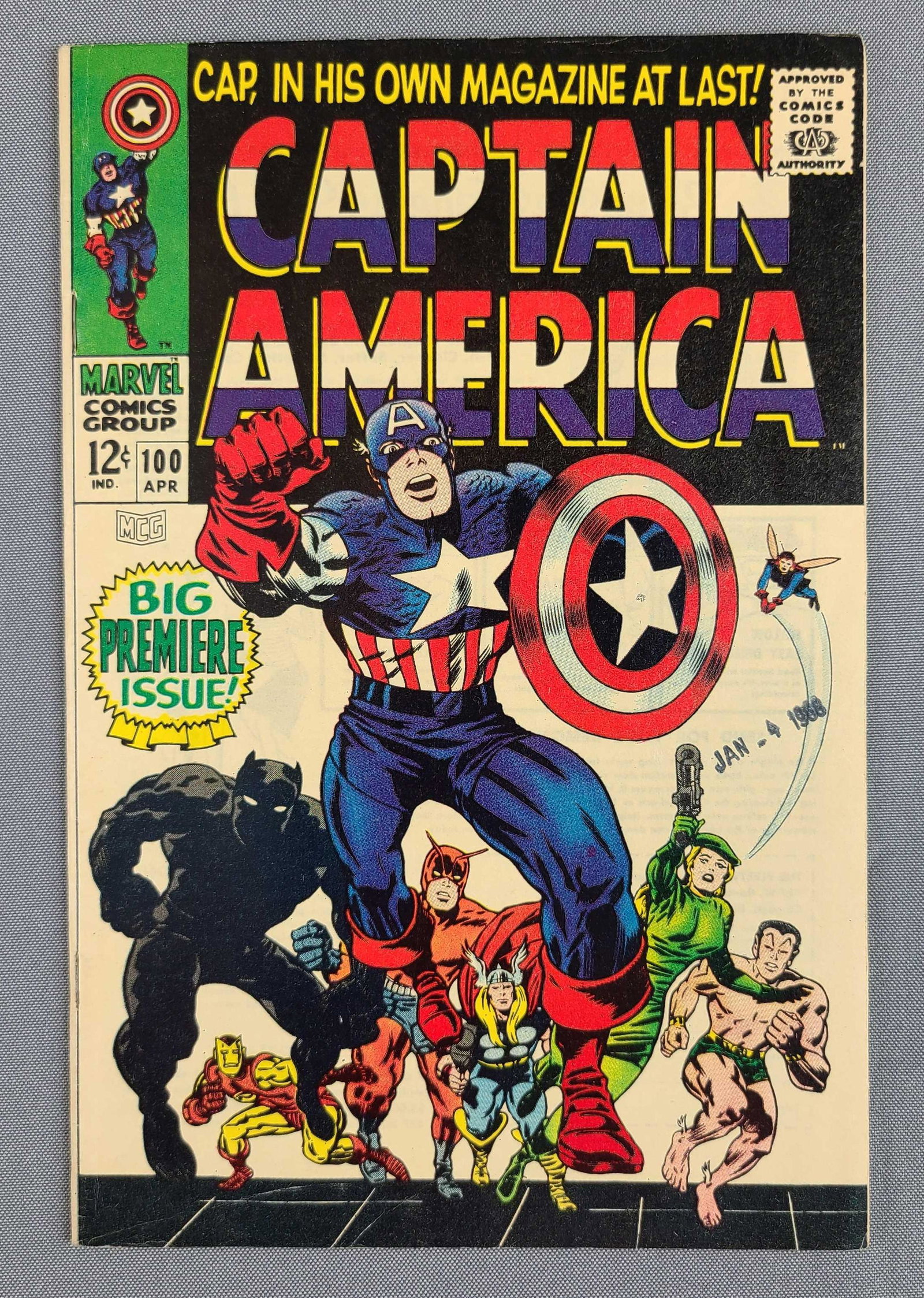 Marvel Comics Captain America No. 100 (1 of 7)