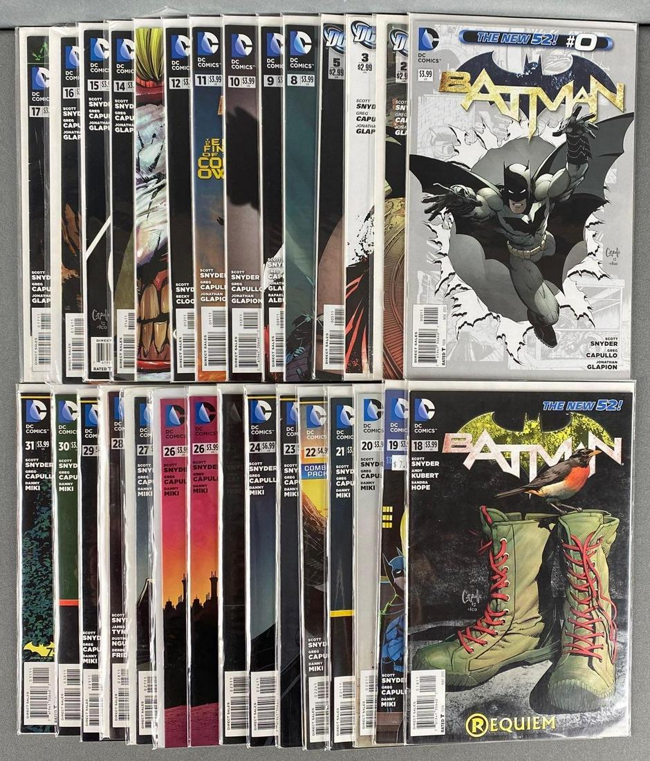 Group of 29 DC Comics New 52 Batman Comic Books (1 of 5)