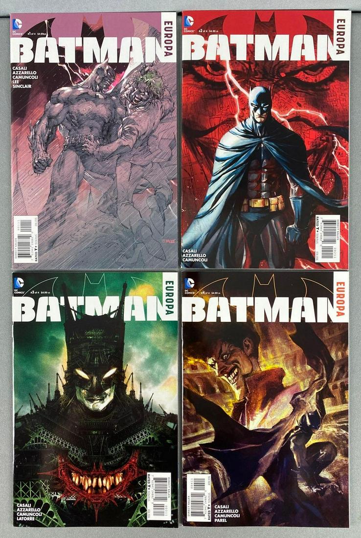 Group of 4 DC Comics Batman Europa Comic Books (1 of 6)