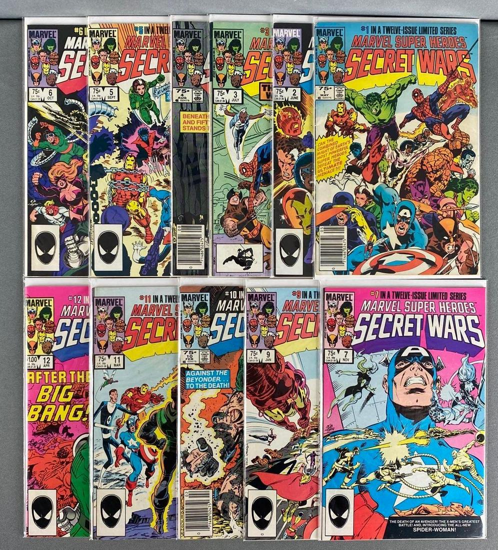 Group of 11 Marvel Comics Secret Wars Comic Books (1 of 3)