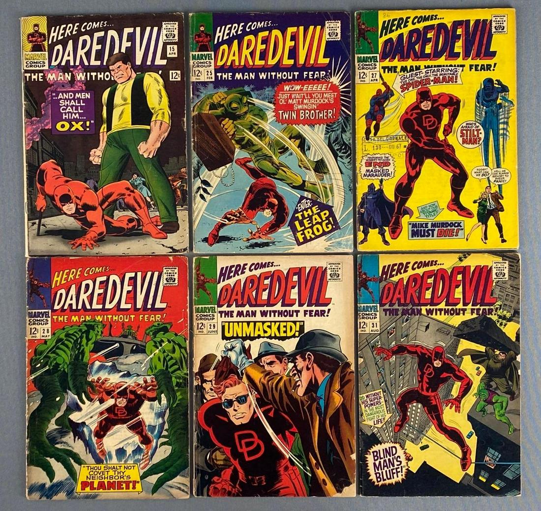 Group of 6 Marvel Comics Daredevil Comic Books (1 of 7)