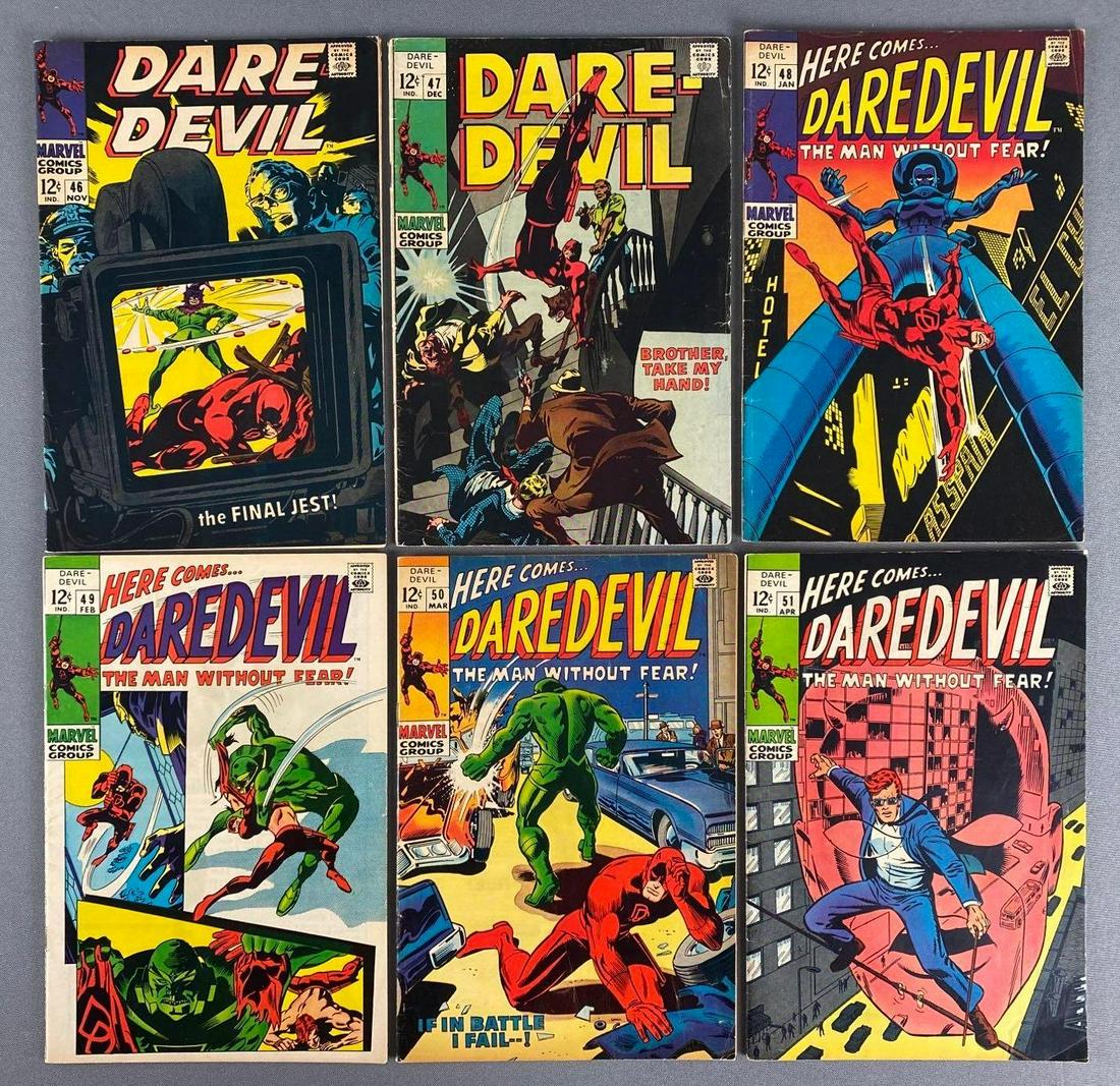 Group of 6 Marvel Daredevil Comic Books (1 of 7)