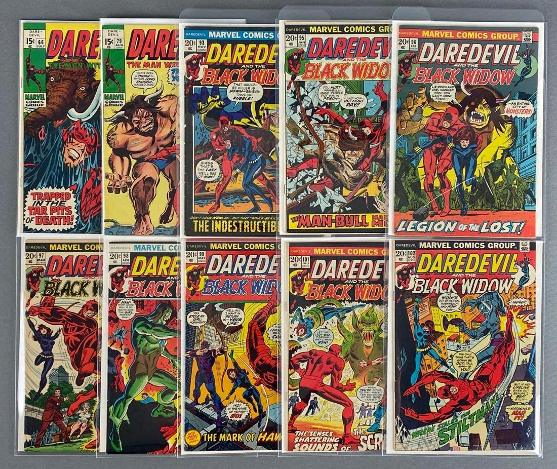 Group of 10 Marvel Comics Daredevil Comic Books (1 of 4)