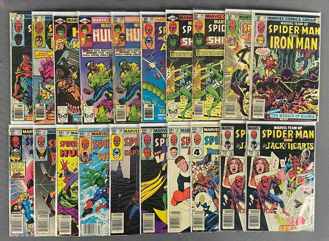 Group of 20 Marvel Comics Team Ups (1 of 6)