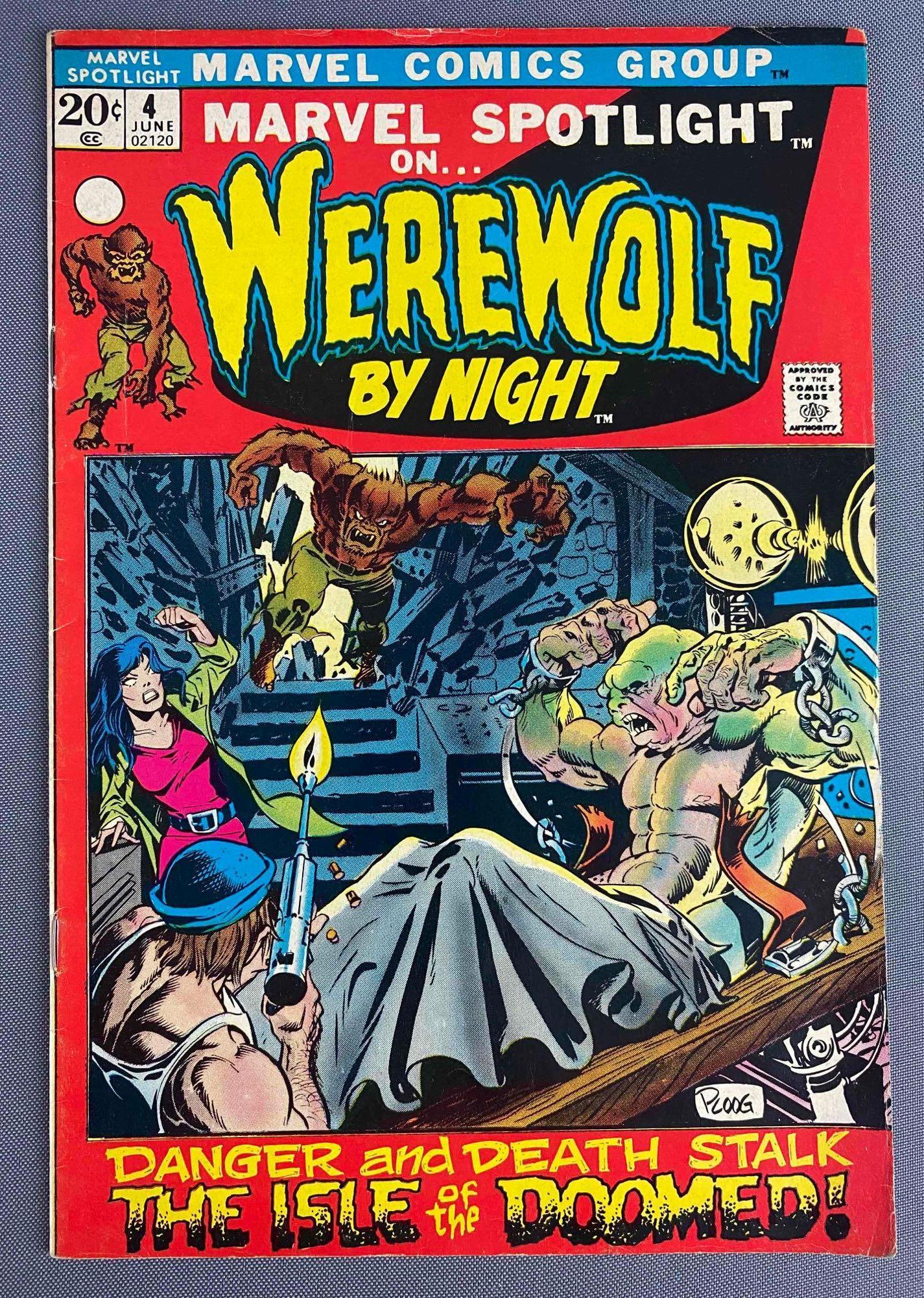 Marvel Comics Werewolf By Night No. 4 (1 of 8)