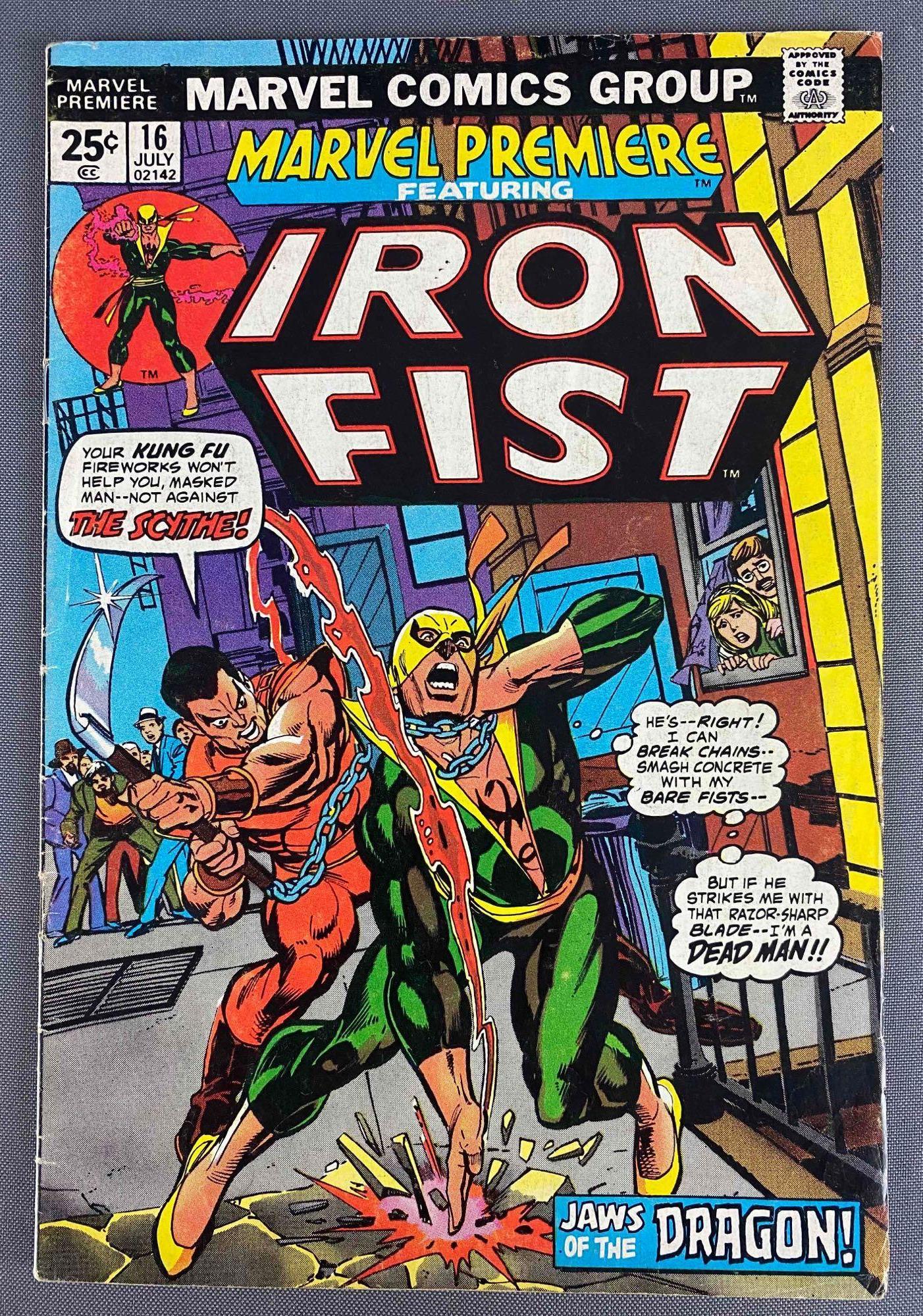 Marvel Premiere Featuring  Iron Fist No. 16 (1 of 8)