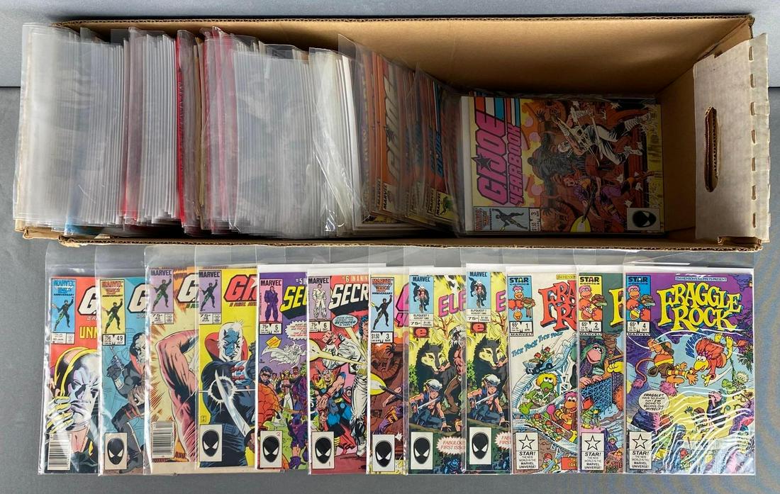 Long Box of Marvel/Star Comic Books (1 of 4)
