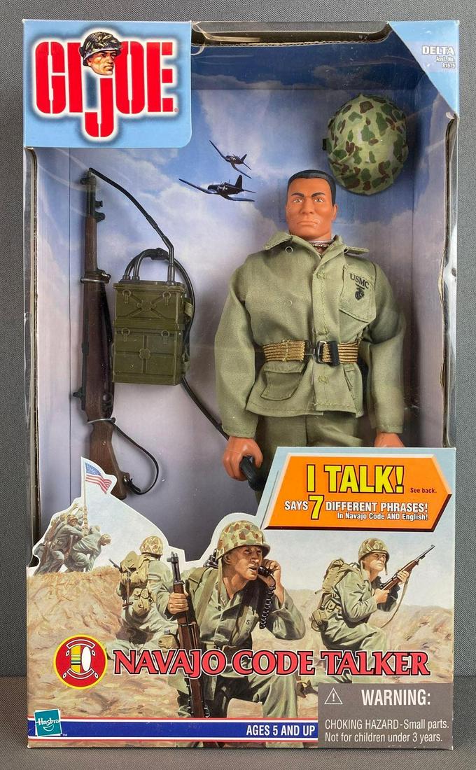 Hasbro G.I. Joe Navajo Code Talker Action Figure: 1999, new in original box, 11 1/4 inches tall