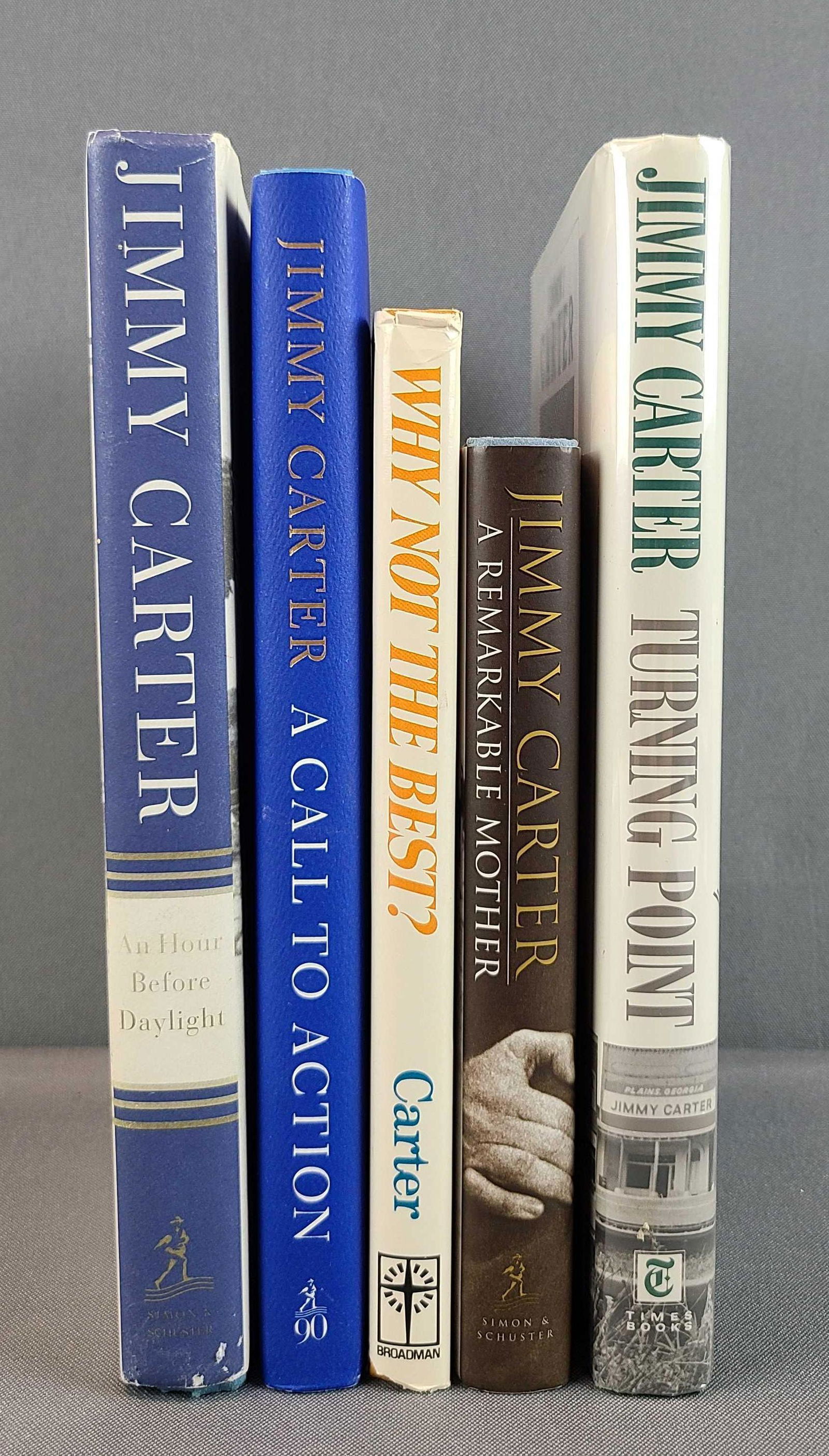 Group of 5 Jimmy Carter Books (1 of 5)