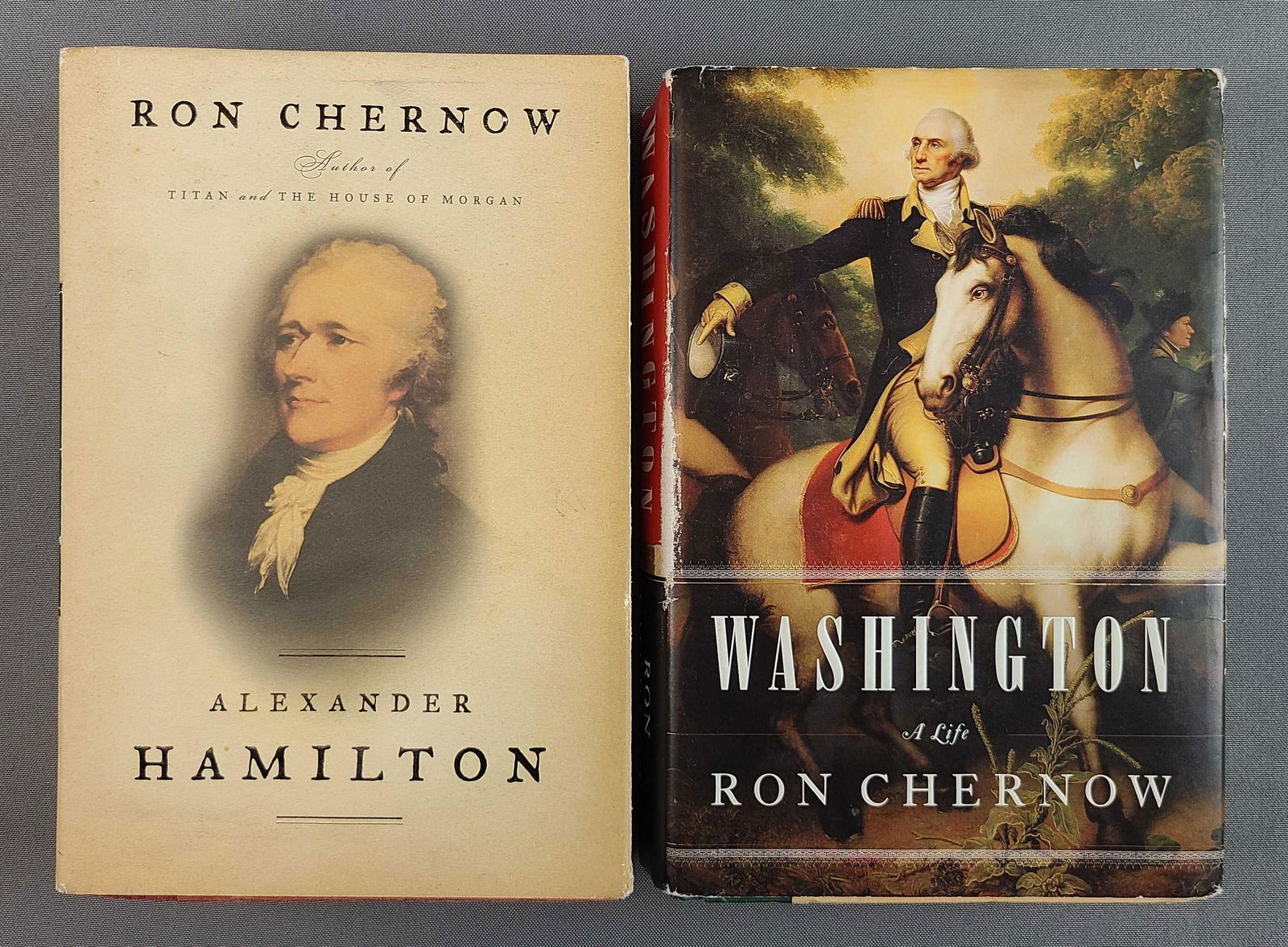 Group of 2 Ron Chernow Books (1 of 3)