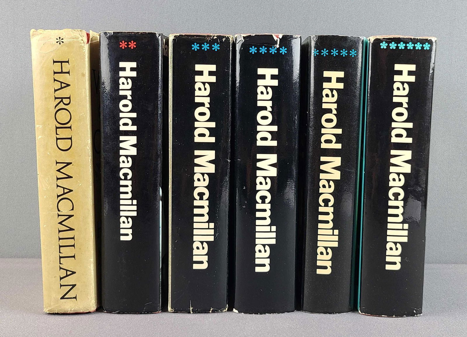 Group of 6 Harold Macmillan Memoirs Books (1 of 5)