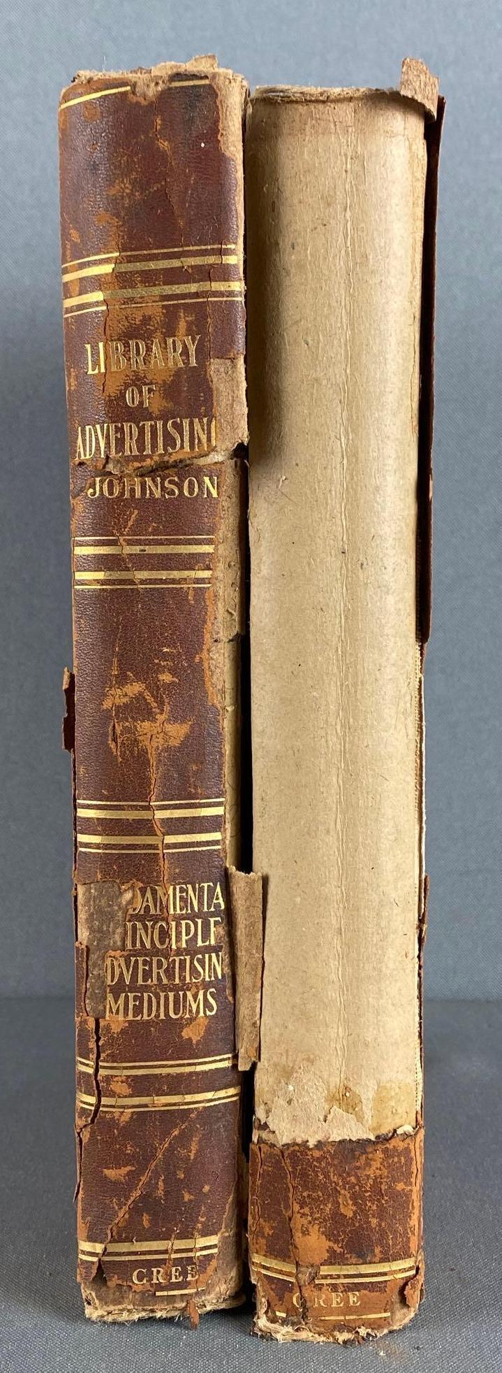 Group of 2 Library of Advertising Hardback Books (1 of 9)