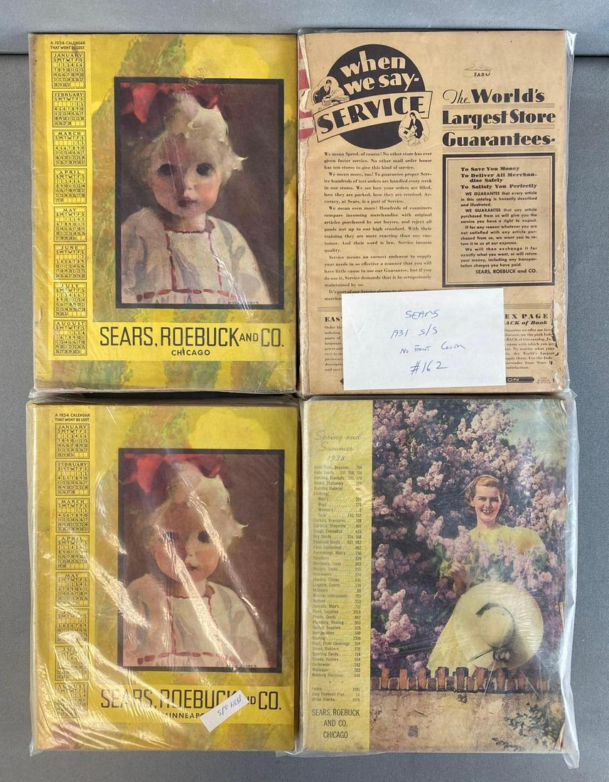 Group of 4 Sears, Roebuck, and Co. Catalogs (1 of 6)