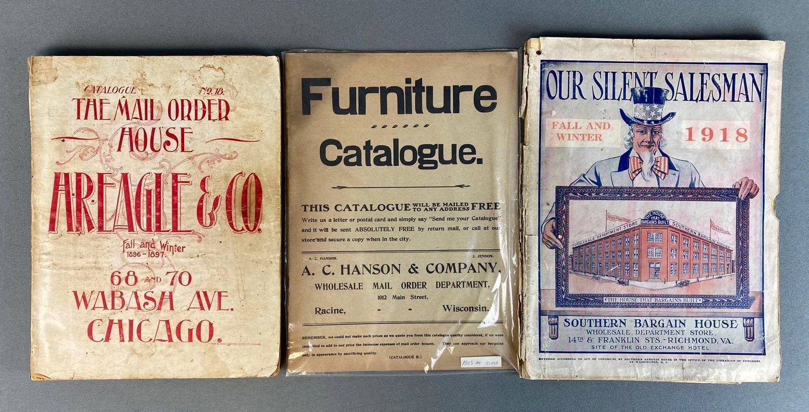 Group of 3 Antique Home-goods Shopping Catalogs (1 of 7)