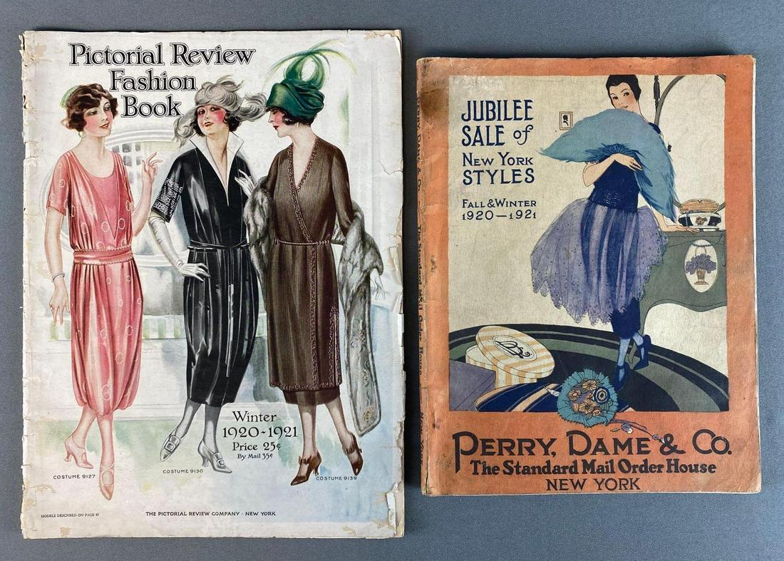 Group of 2 1920 Winter Fashion Catalogs (1 of 12)