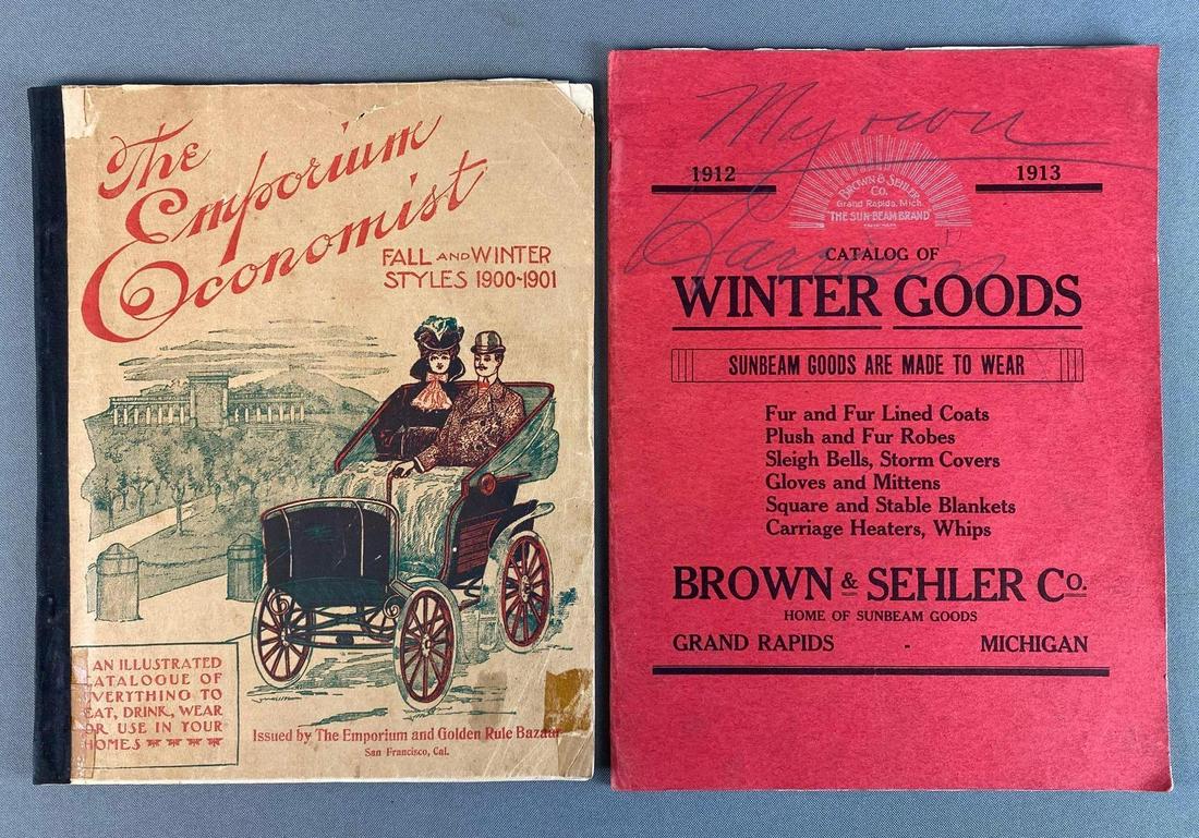 Group of 2 Antique Fashion Catalogs (1 of 10)