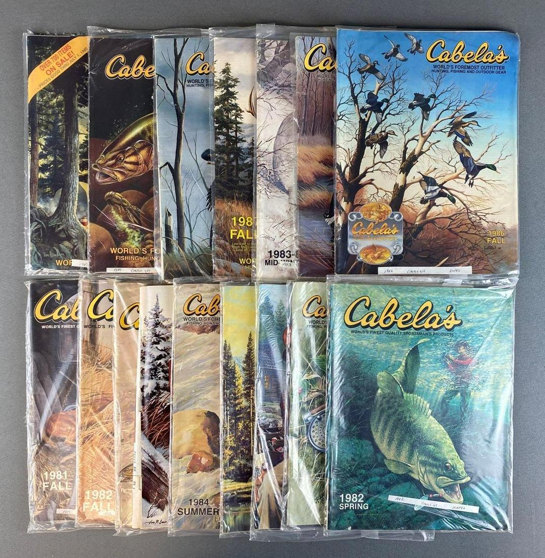 Group of 16 Cabelas Sporting Goods Catalogs (1 of 5)