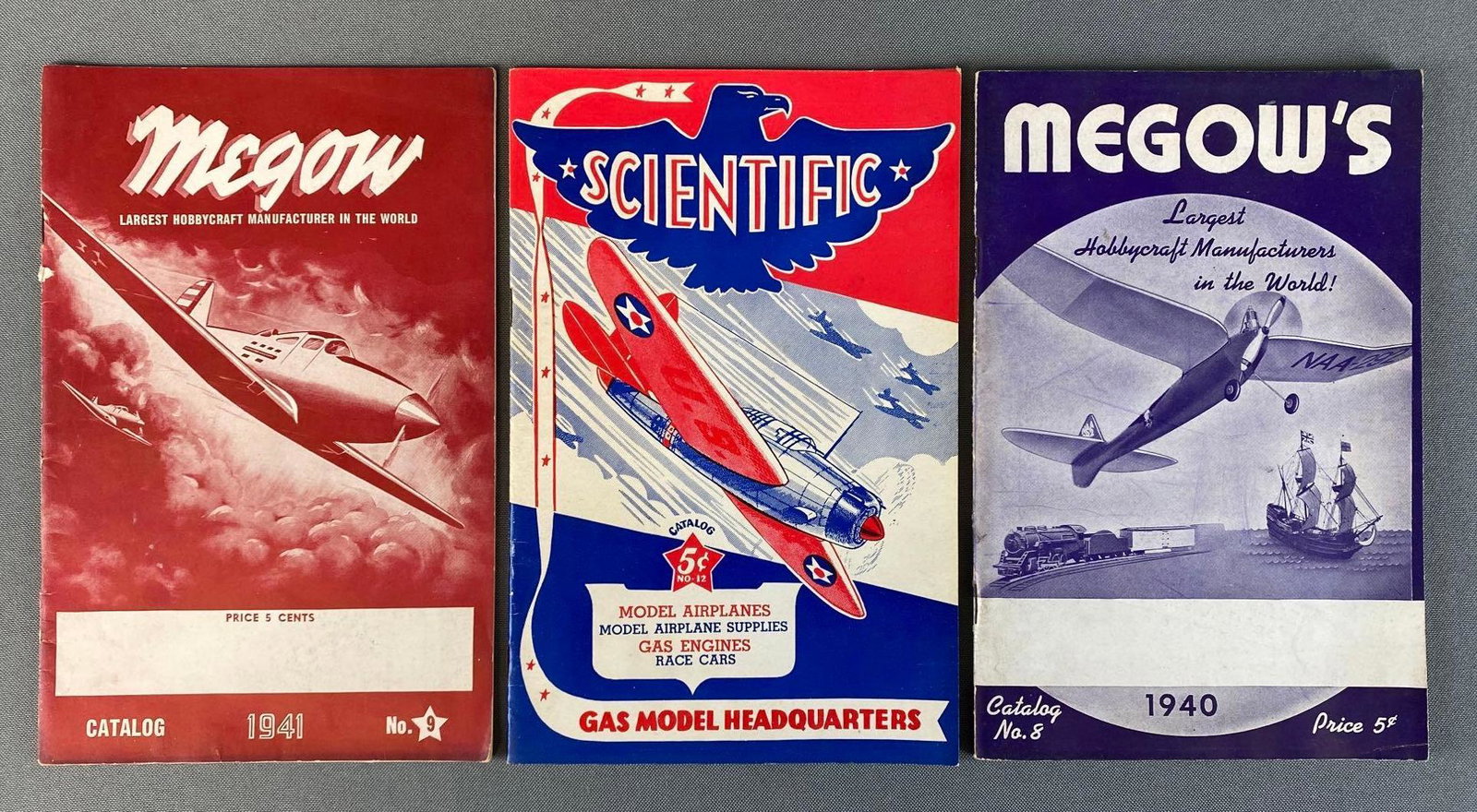 Group of 3 Hobbycraft Airplane Catalogs (1 of 6)