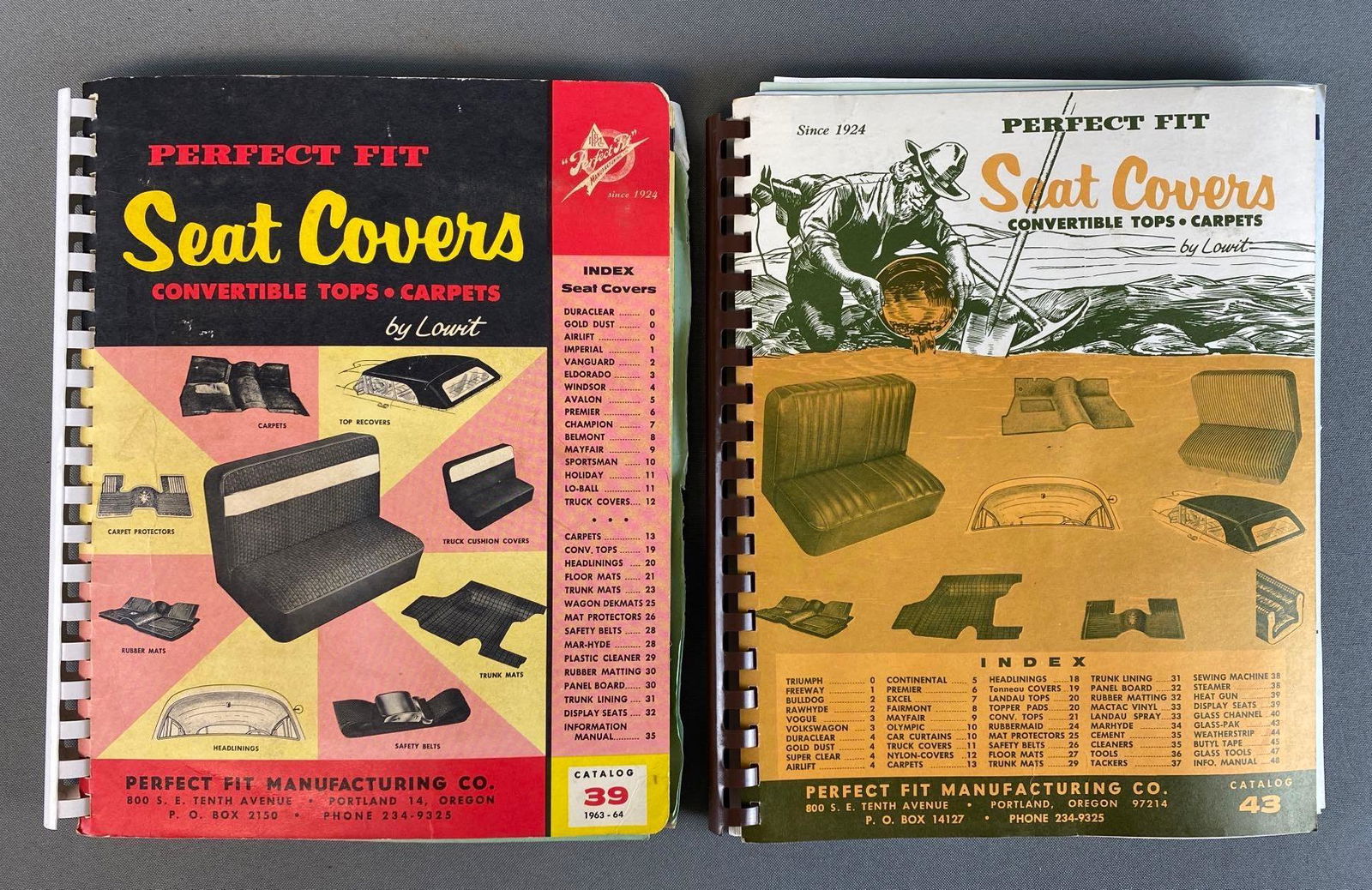 Group of 2 Perfect Fit Seat Cover Catalogs (1 of 10)