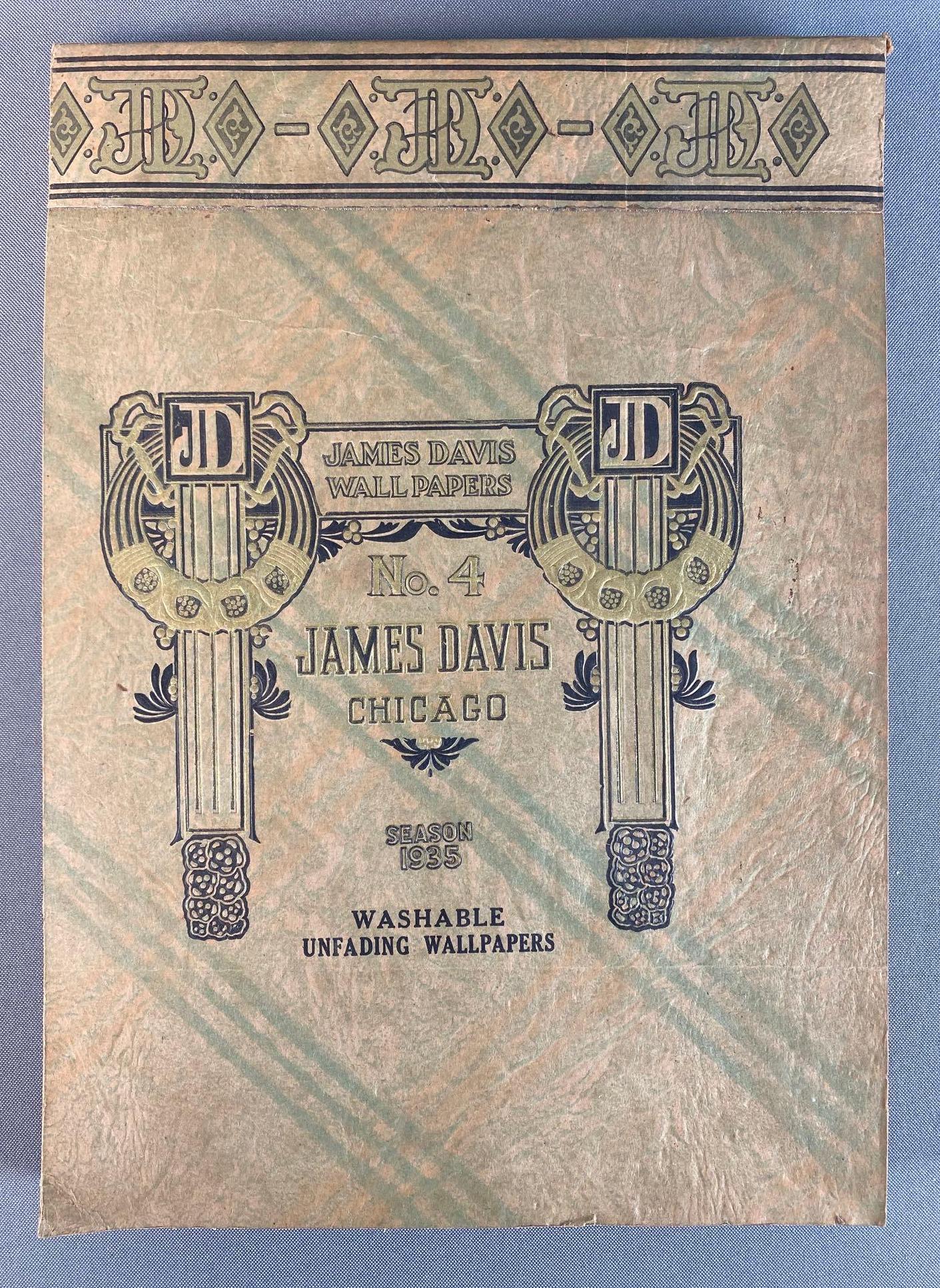 1935 James Davis Wallpapers Sample Book (1 of 6)