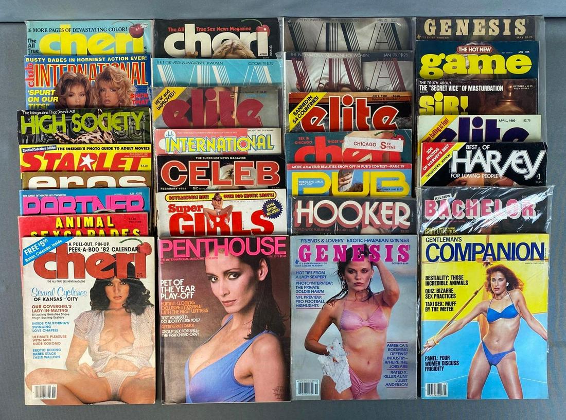 Group of 20+ Assorted Adult Magazines (1 of 3)