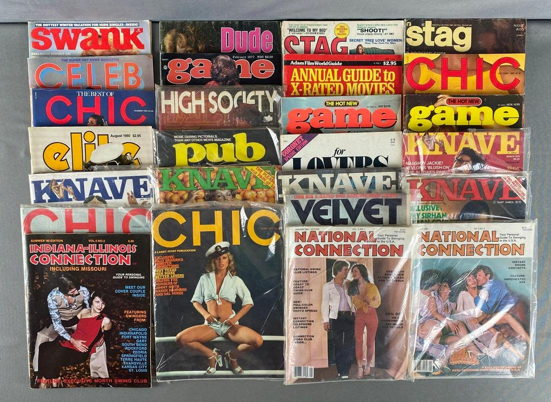 Group of 20+ Assorted Adult Magazines (1 of 3)