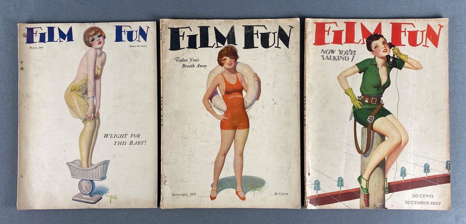 Group of 3 Film Fun Magazines (1 of 11)